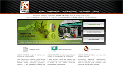 Desktop Screenshot of agence-creative.com